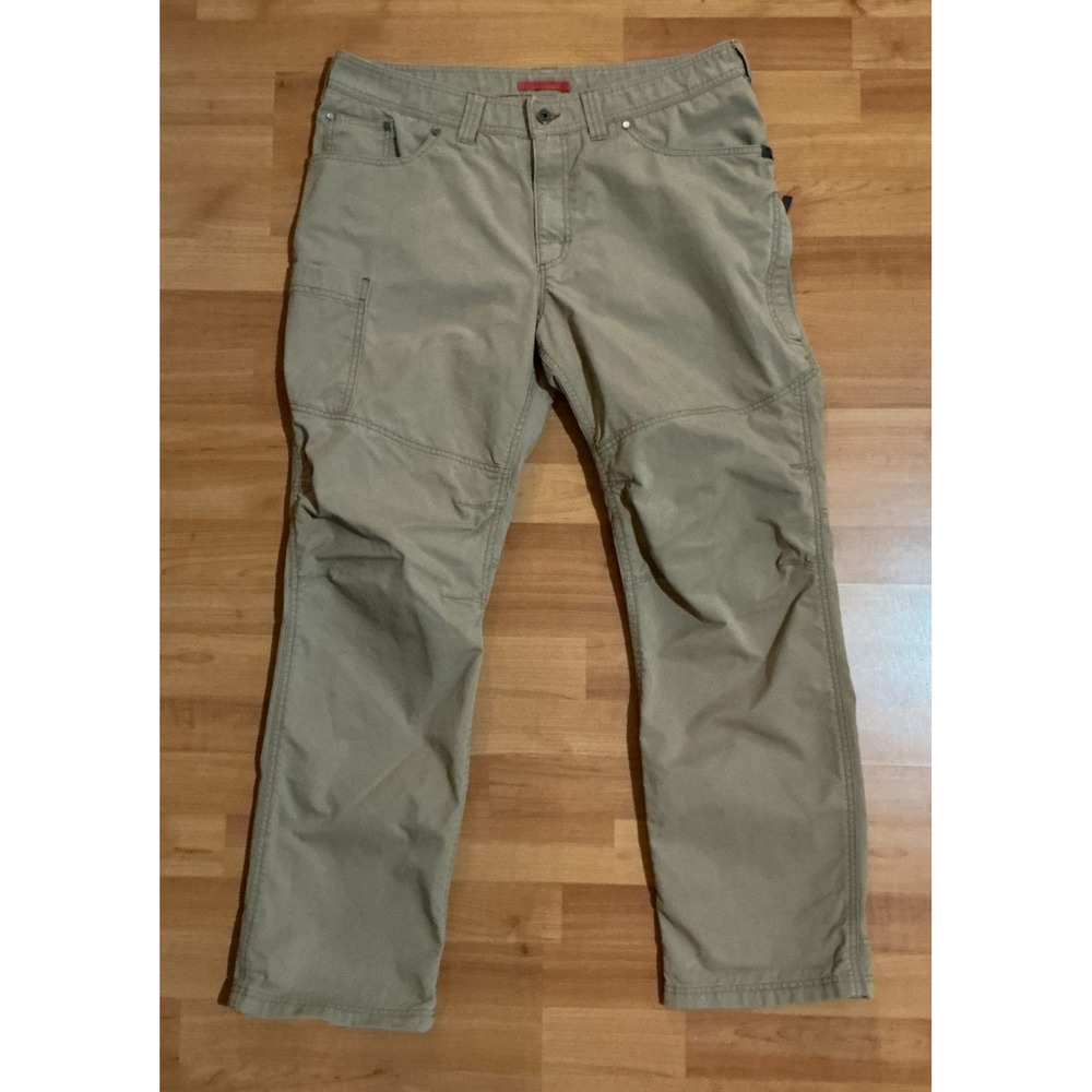 L.L.Bean Men's Tan Casual Pants 36‎ Outdoor/Work Utility Style